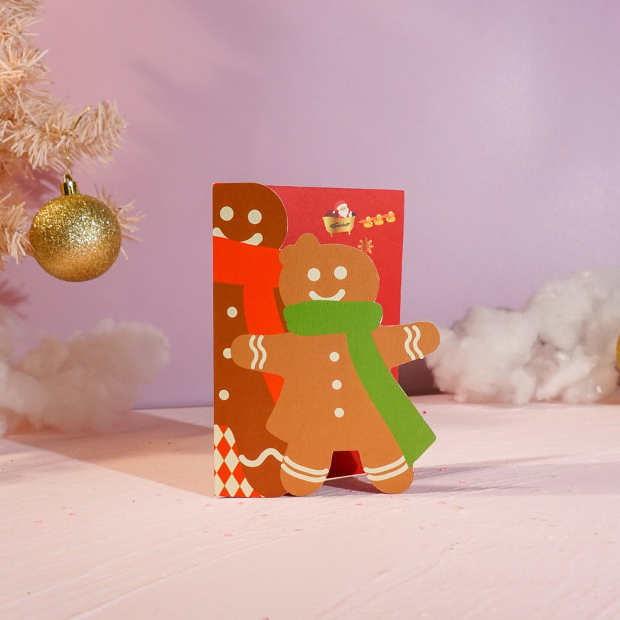 Gingie & Georgie Christmas Greeting Card