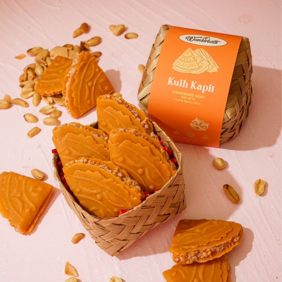 Wunderbath Kuih Kapit Soap Set