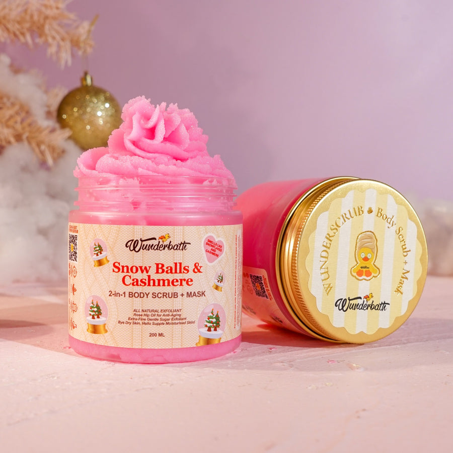 Snow Balls & Cashmere 2-in-1 Body Sugar Scrub + Mask