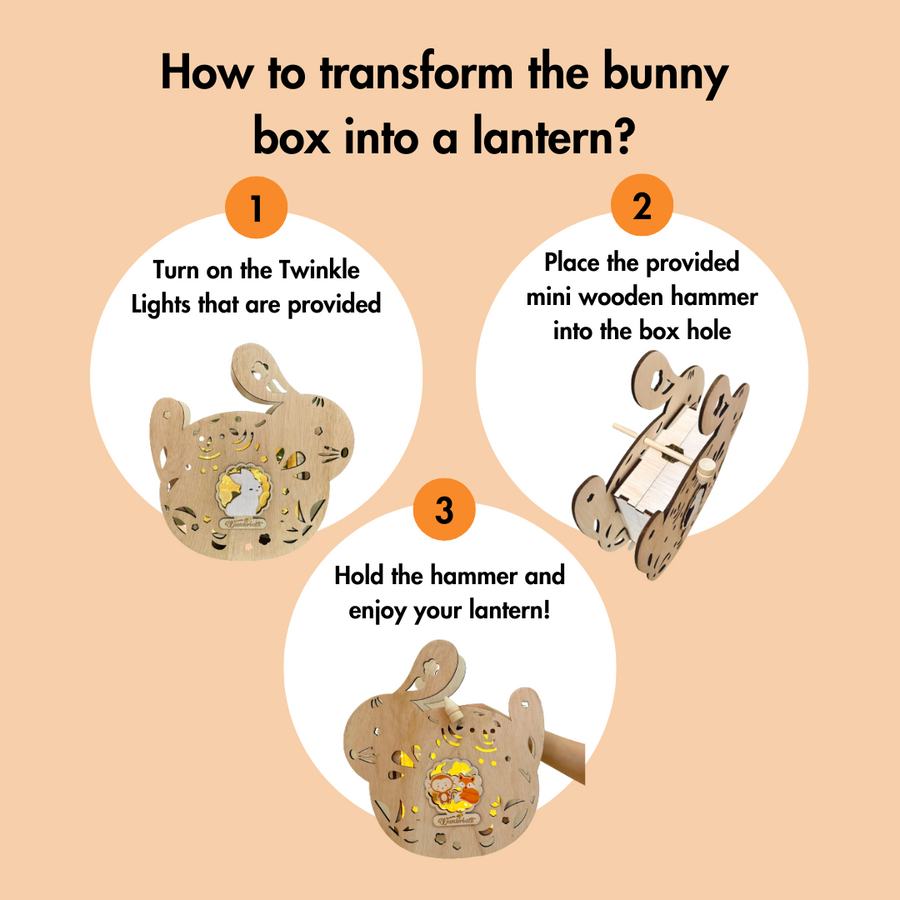 Rabbit's Bubble Lantern Gift Set